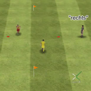 Reaktions- und Antrittsschnelligkeit entscheiden im Sprintduell Reaktions- und Antrittsschnelligkeit entscheiden im Sprintduell