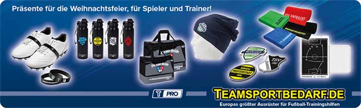 Fußball-Präsente - Teamsportbedarf