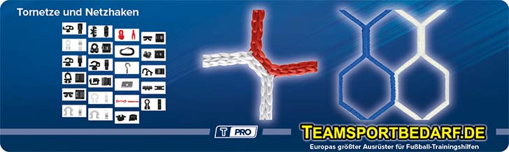 Tornetze und Netzhaken - Teamsportbedarf