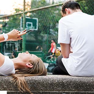 Fußball schauen und lernen unterwegs