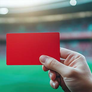 Rote Karten letzte Saison in der Bundesliga