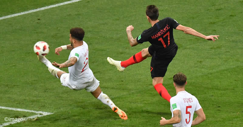 Zweikämpfe gewinnen - WM 2018 - Halbfinale England vs Kroatien