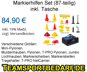 Markierhilfen Set inkl. Tasche von Teamsportbedarf.de