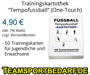 Tempofußball Trainingsformen - Kartothek