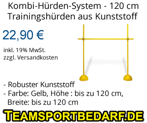 Trainingssystem - Kombi-Hürden-System 120 cm